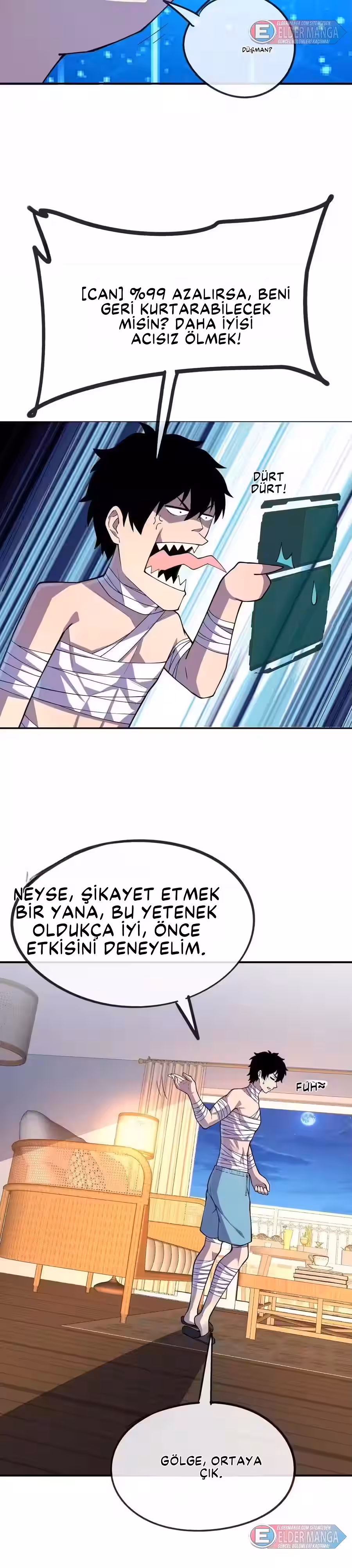 Sayfa 11 — Bölüm 24 — Tanrıları Öldürerek Seviye Atlama!