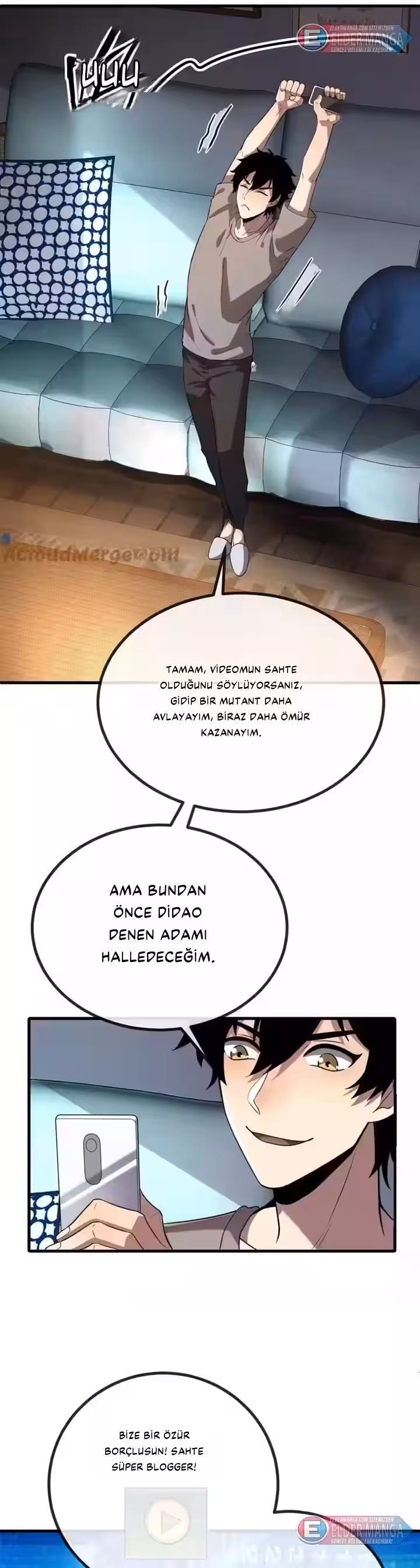 Sayfa 10 — Bölüm 38 — Tanrıları Öldürerek Seviye Atlama!
