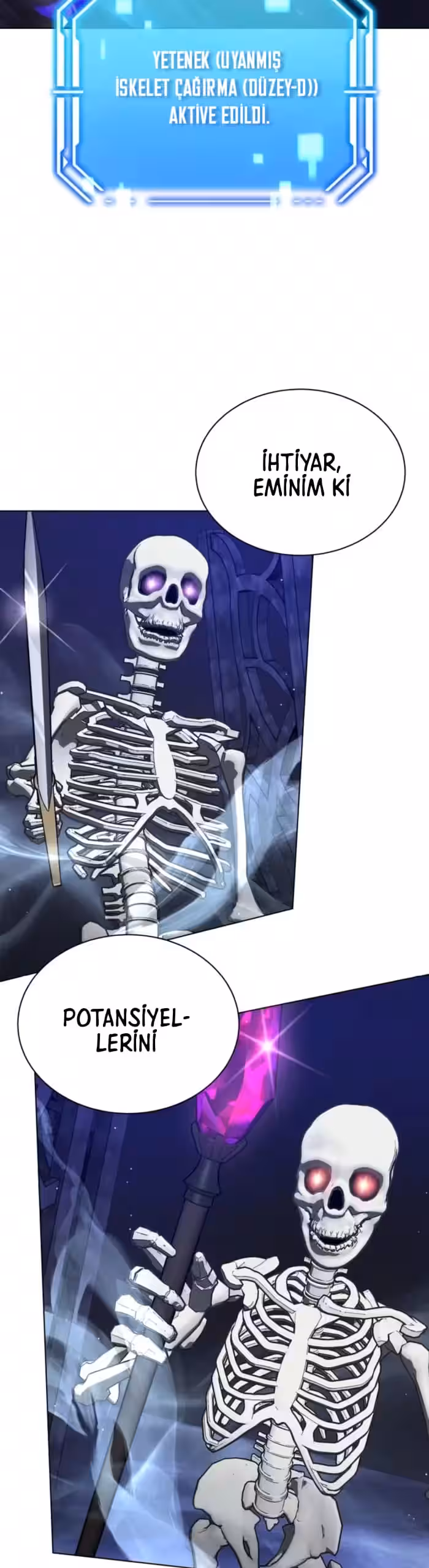 Sayfa 43 — Bölüm 8 — İskeletleri Canlandırabilirim