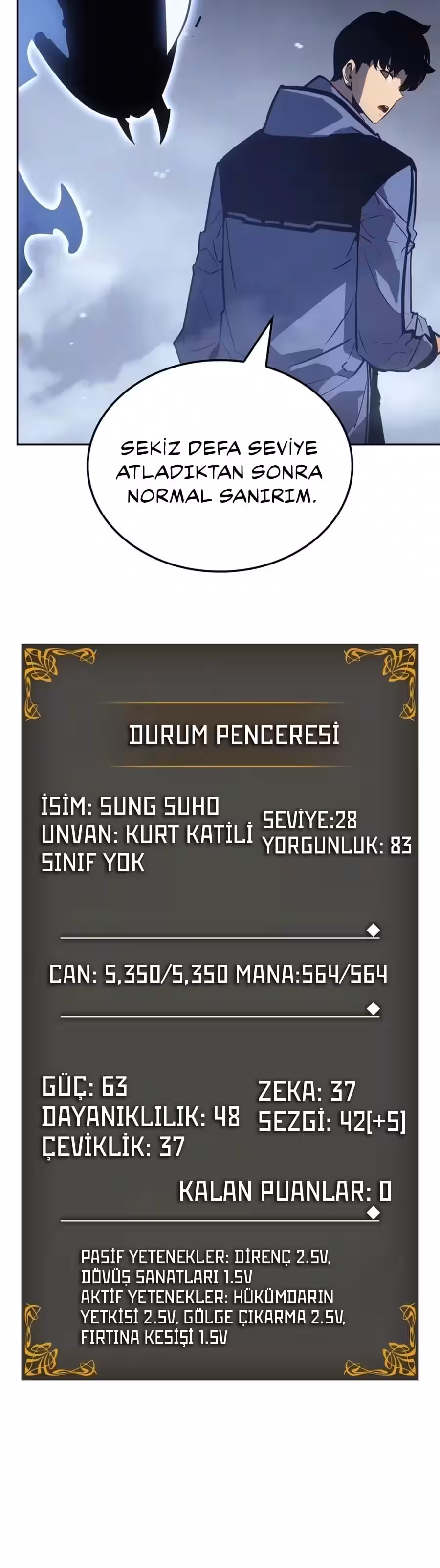 Sayfa 45 — Bölüm 24 — Yalnız Seviye Atlama: Tanrıların Alacakaranlığı