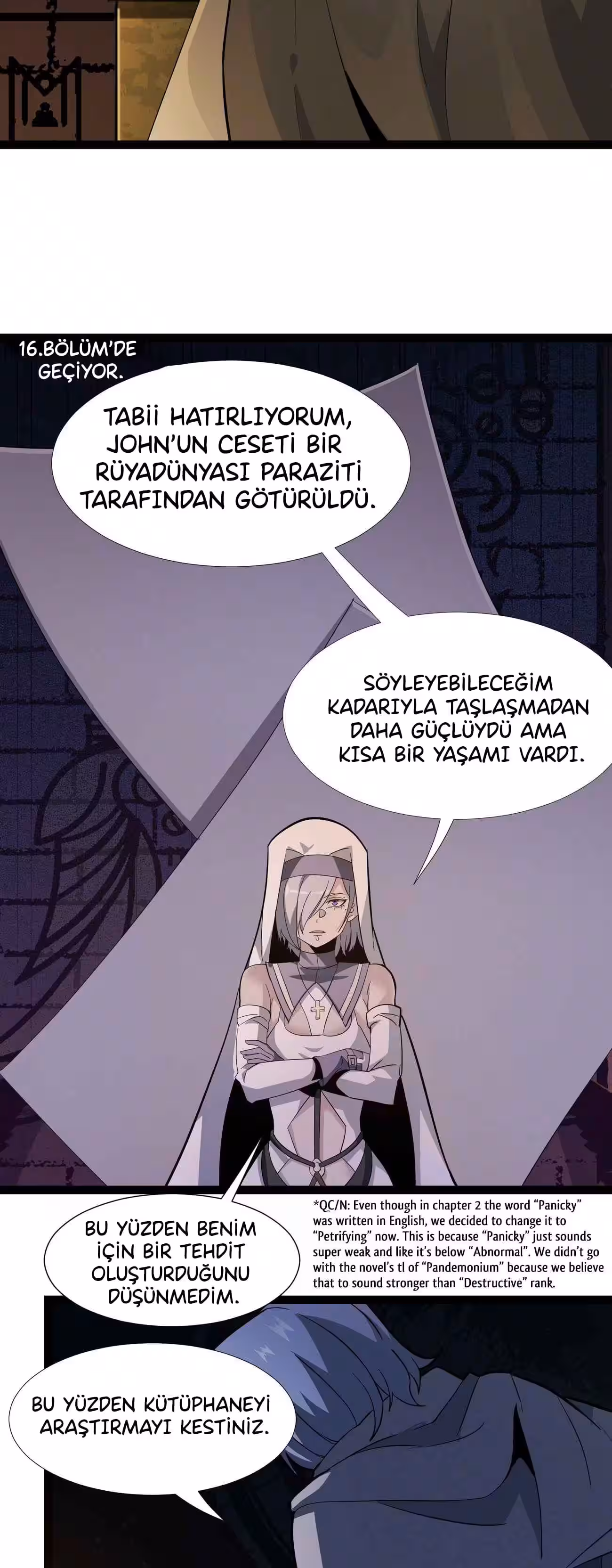 Sayfa 57 — Bölüm 22 — Şeytani Tanrının Uşağı Değilim