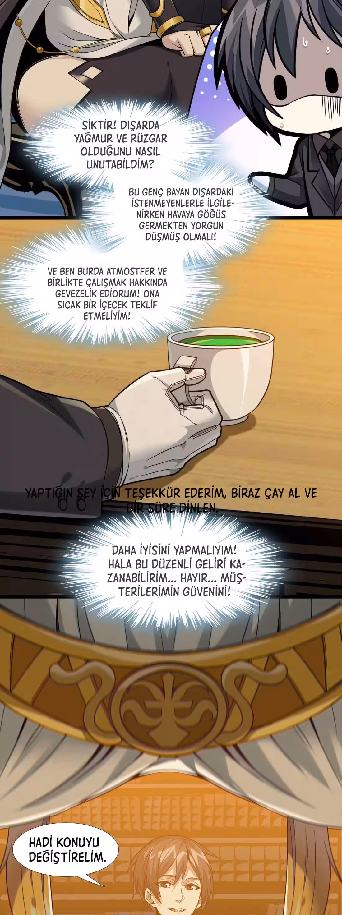 Sayfa 19 — Bölüm 25 — Şeytani Tanrının Uşağı Değilim