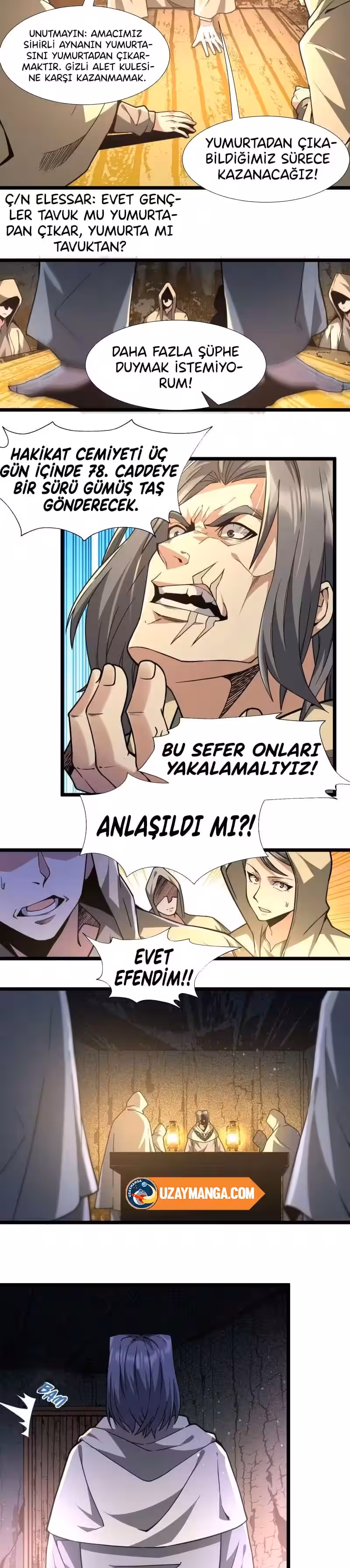 Sayfa 46 — Bölüm 32 — Şeytani Tanrının Uşağı Değilim