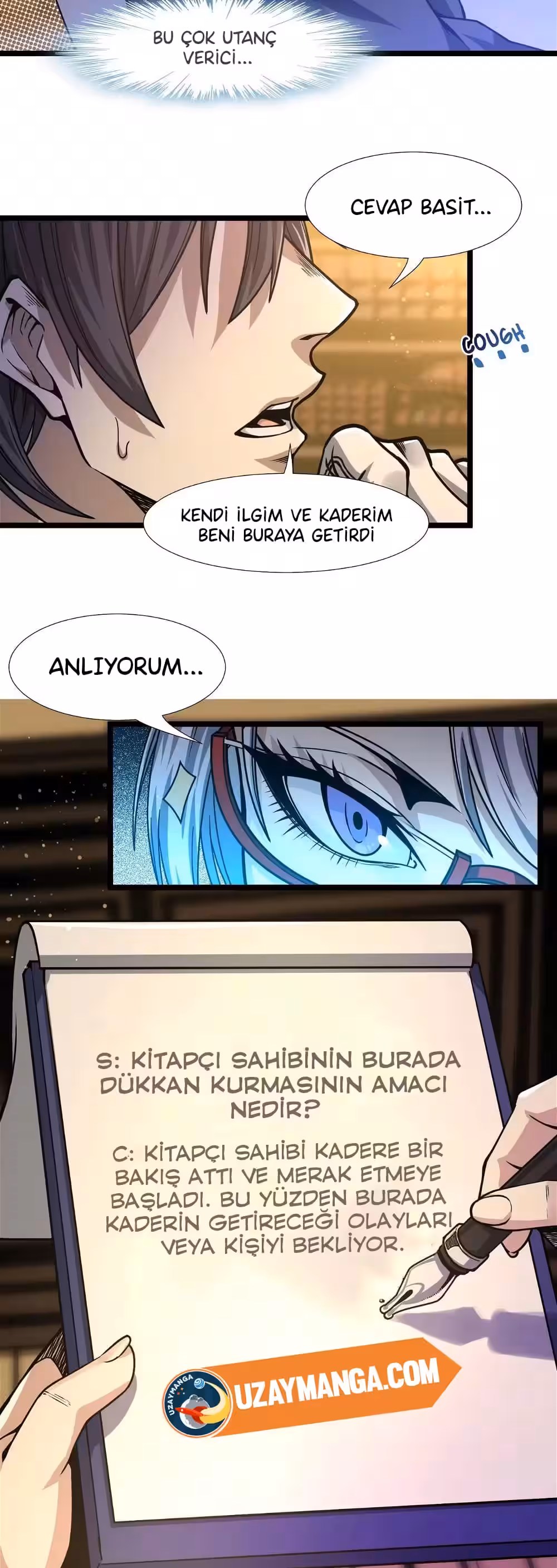 Sayfa 47 — Bölüm 34 — Şeytani Tanrının Uşağı Değilim