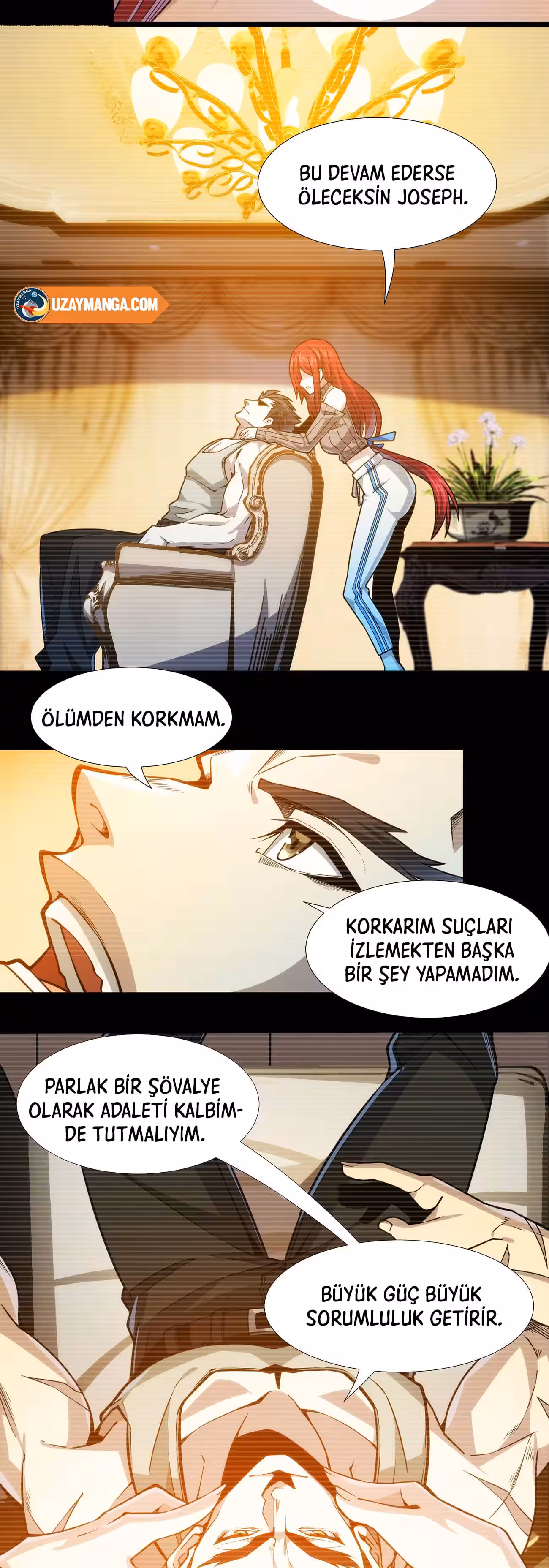 Sayfa 40 — Bölüm 37 — Şeytani Tanrının Uşağı Değilim