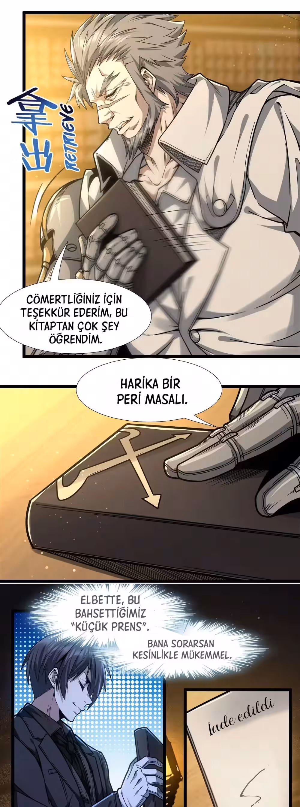 Sayfa 5 — Bölüm 38 — Şeytani Tanrının Uşağı Değilim