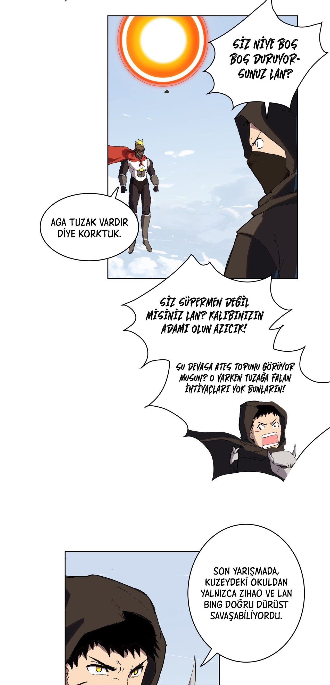 Sayfa 14 — Bölüm 55 — Kahraman Toplumuna Karşı Yetişimci