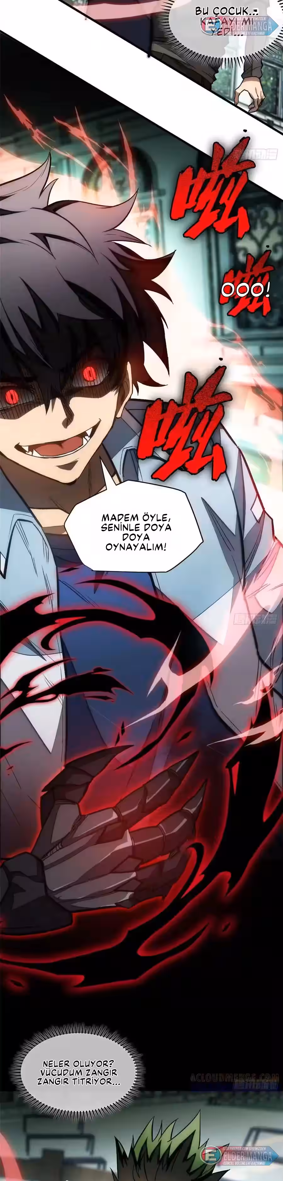 Sayfa 8 — Bölüm 19 — Olağanüstü Dünya! Ben… Bir Vampir miyim?!