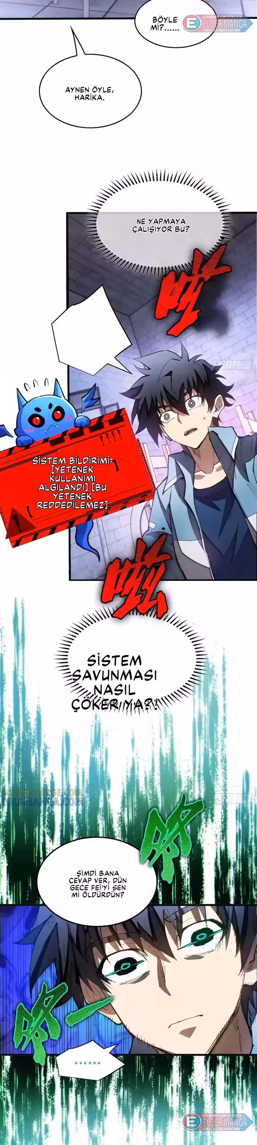 Sayfa 12 — Bölüm 23 — Olağanüstü Dünya! Ben… Bir Vampir miyim?!