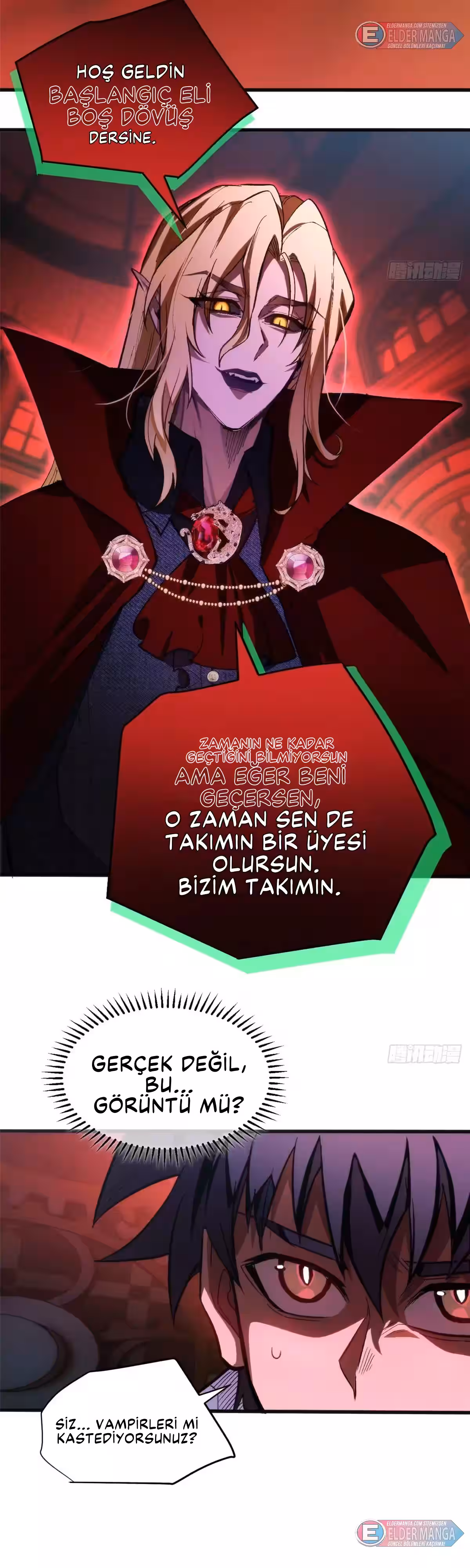 Sayfa 16 — Bölüm 27 — Olağanüstü Dünya! Ben… Bir Vampir miyim?!