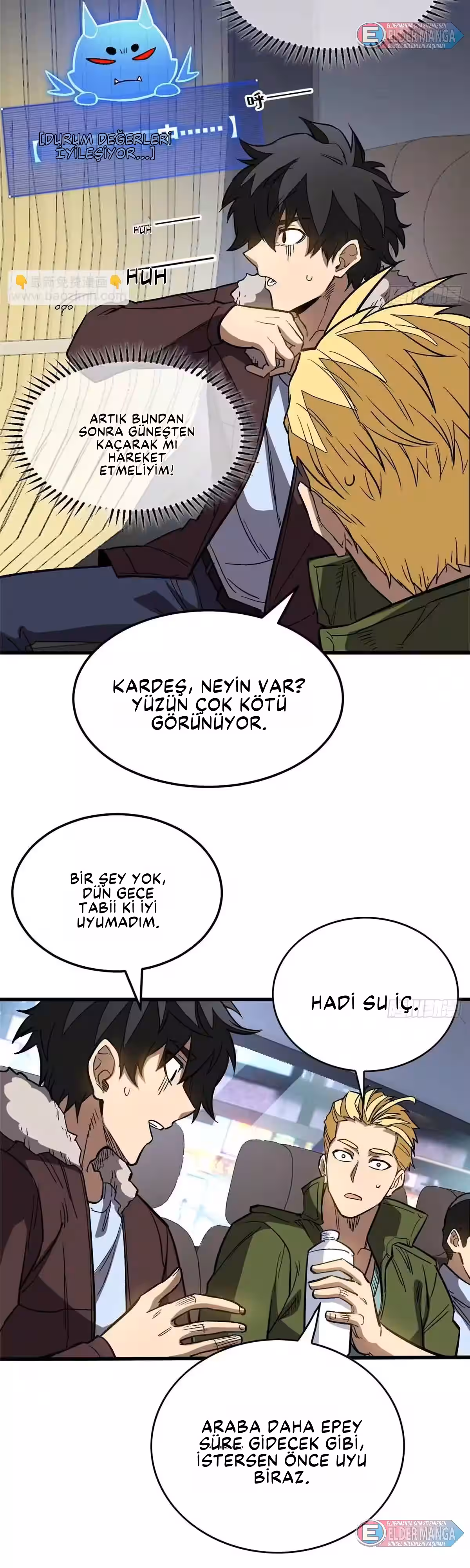 Sayfa 4 — Bölüm 3 — Olağanüstü Dünya! Ben… Bir Vampir miyim?!