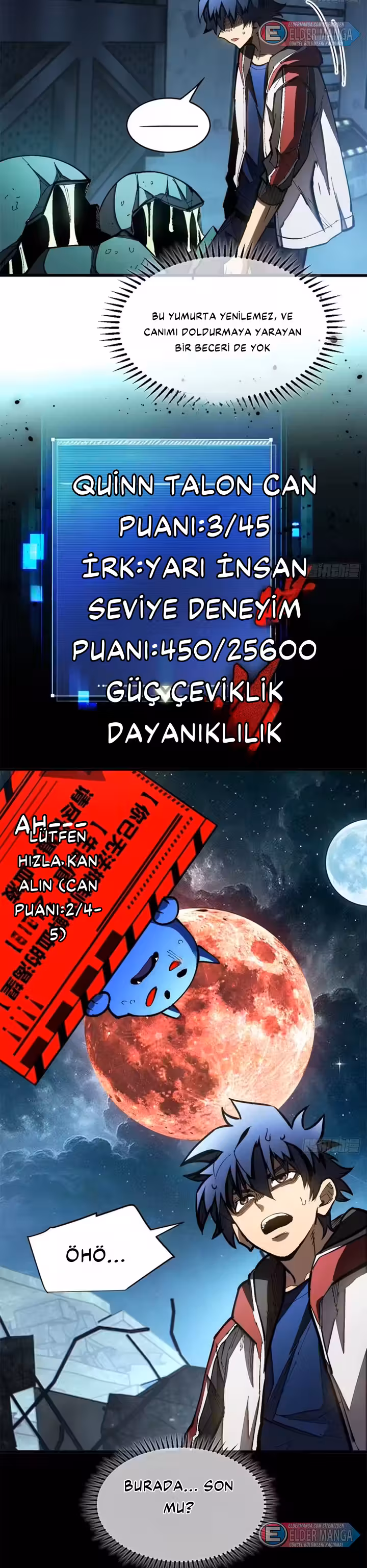 Sayfa 16 — Bölüm 45 — Olağanüstü Dünya! Ben… Bir Vampir miyim?!