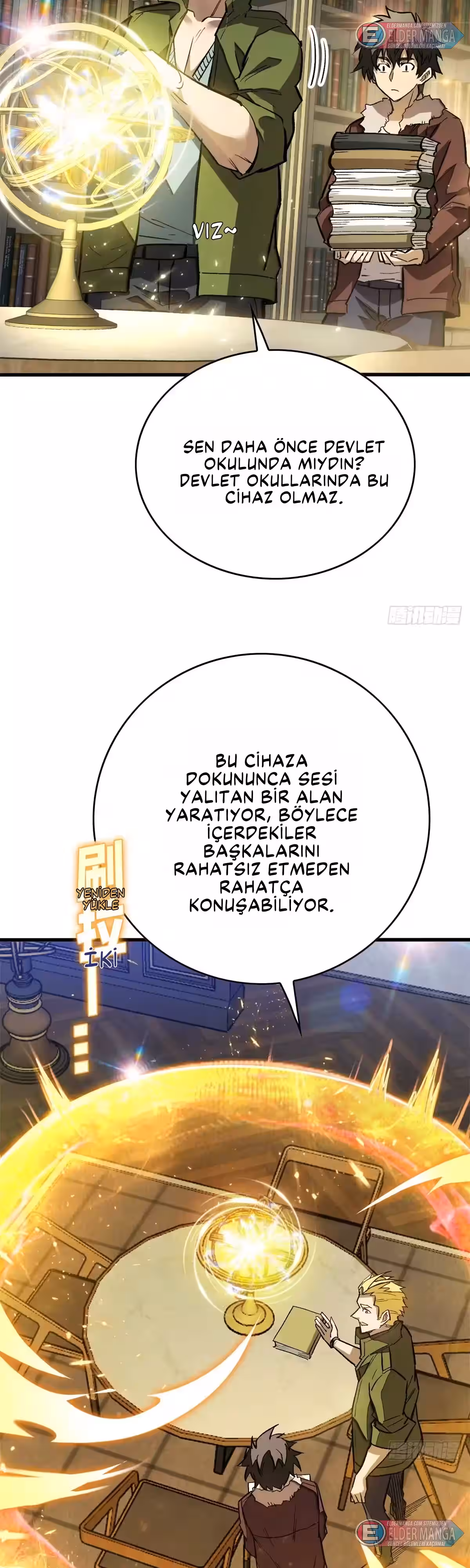 Sayfa 7 — Bölüm 6 — Olağanüstü Dünya! Ben… Bir Vampir miyim?!