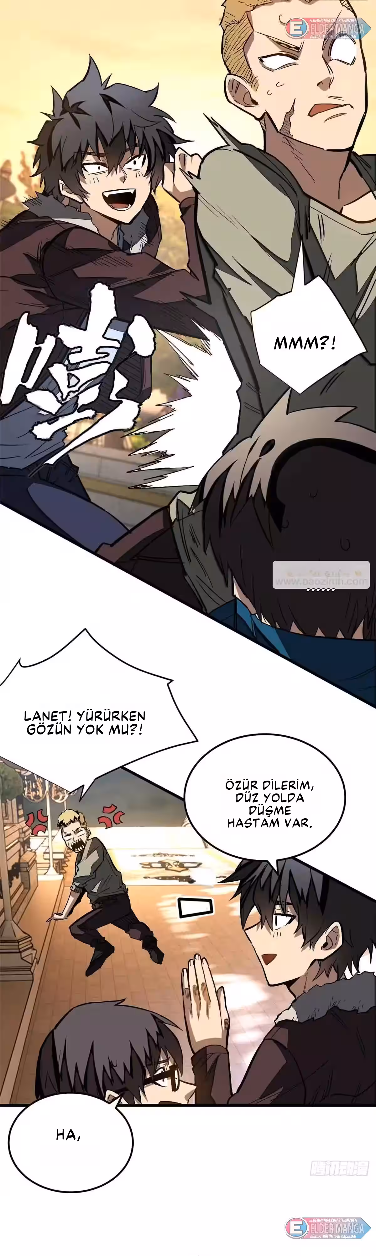 Sayfa 8 — Bölüm 7 — Olağanüstü Dünya! Ben… Bir Vampir miyim?!