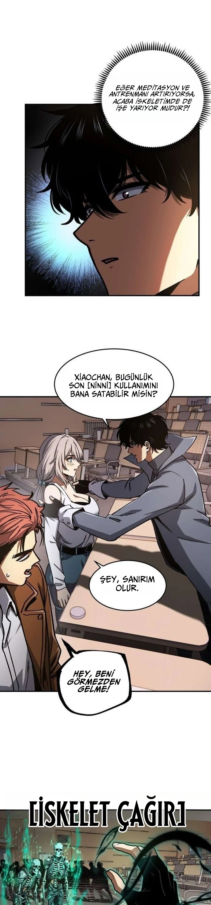 Sayfa 12 — Bölüm 10 — İskelet Klonum Sayesinde Ölüm Tanrısı Oldum