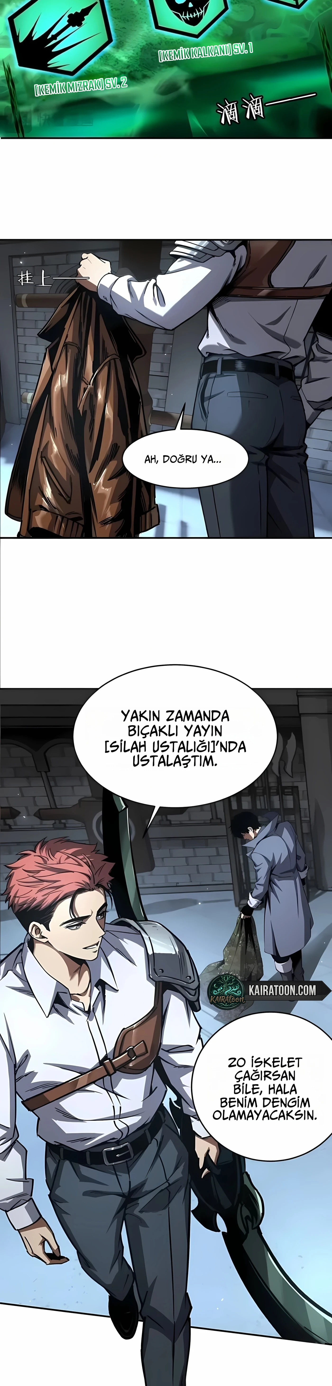 Sayfa 19 — Bölüm 6 — İskelet Klonum Sayesinde Ölüm Tanrısı Oldum