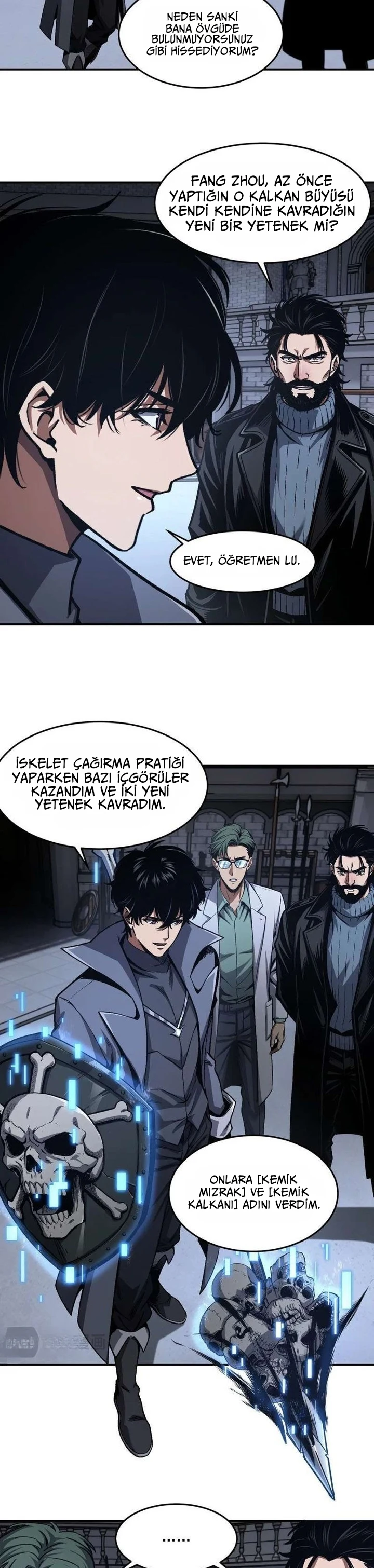 Sayfa 11 — Bölüm 8 — İskelet Klonum Sayesinde Ölüm Tanrısı Oldum