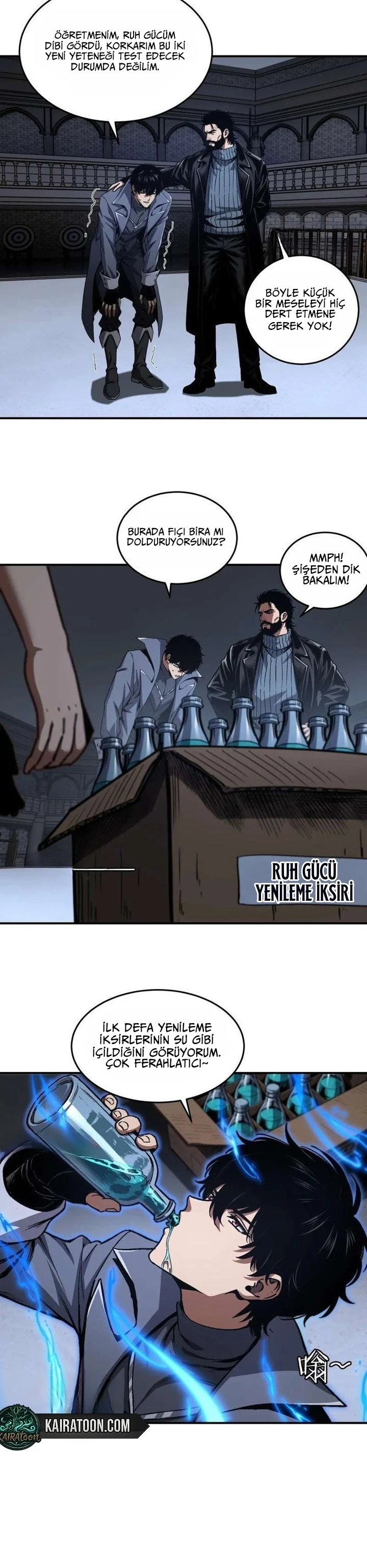 Sayfa 13 — Bölüm 8 — İskelet Klonum Sayesinde Ölüm Tanrısı Oldum