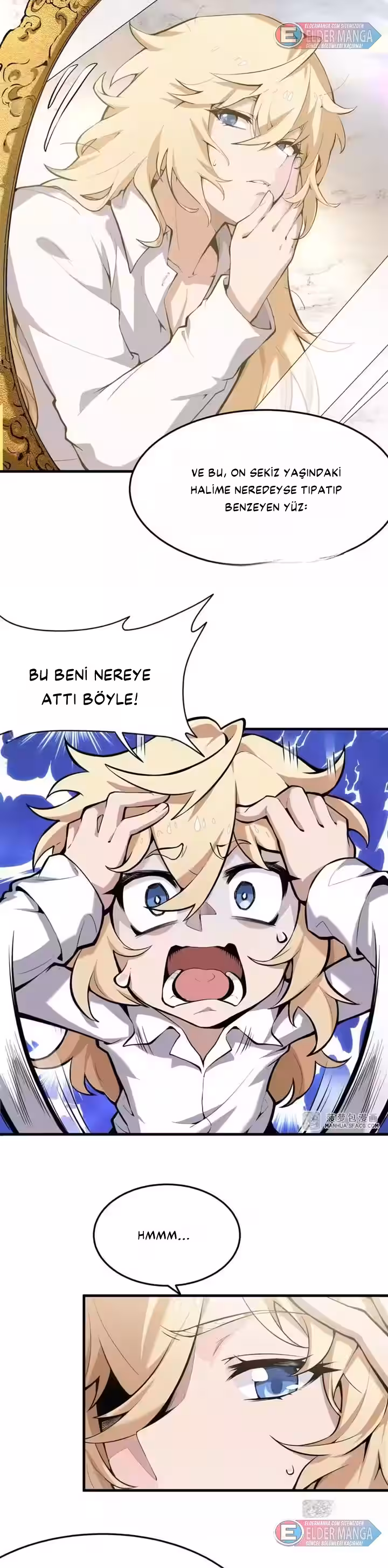 Sayfa 4 — Bölüm 1 — OP Kadın Kahramanın Kötü Adamı Oldum!